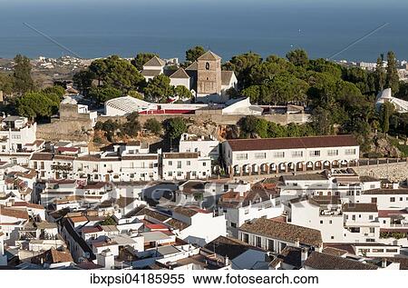 Old White Village of Mijas, Andalusia, Spain, Europe View Large Photo Image Stock Photography - Old White Village of Mijas, Andalusia, Spain, Europe. Fotosearch