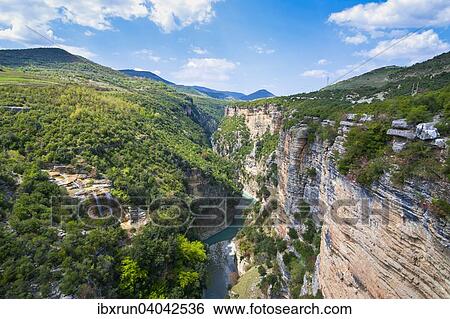 Osum Gorge, near Berat, Albania, Europe View Large Photo Image Stock Photograph - Osum Gorge, near Berat, Albania, Europe. Fotosearch