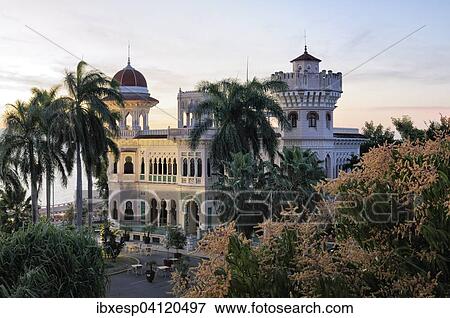 Stock Photo - Palacio de Valle, Punta Gorda, Cienfuegos Province, Cuba, North America. Fotosearch