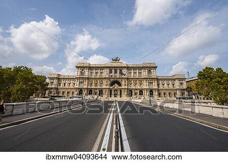 Picture - Palazzo di Giustizia or Palace of Justice, Rome, Lazio, Italy, Europe. Fotosearch