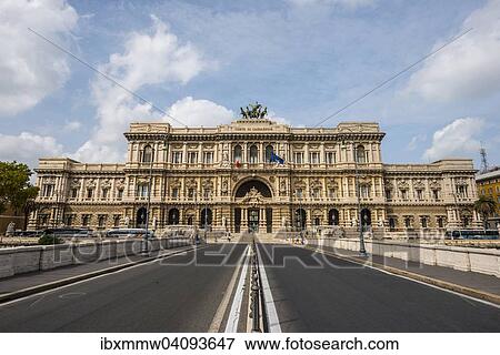 Stock Photo - Palazzo di Giustizia or Palace of Justice, Rome, Lazio, Italy, Europe. Fotosearch