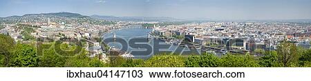 Panorama, Budapest, Hungary, Europe View Large Photo Image Stock Image - Panorama, Budapest, Hungary, Europe. Fotosearch