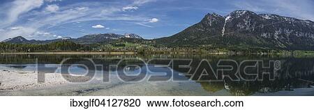Panorama of Lake Hallstatt, from Steeg, Upper Austria, Austria, Europe View Large Photo Image Stock Image - Panorama of Lake Hallstatt, from Steeg, Upper Austria, Austria, Europe. Fotosearch