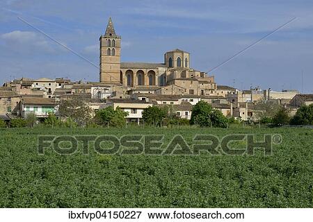 Parish church Nostra Senyora dels Angels, Sineu, Majorca, Balearic Islands, Spain, Europe View Large Photo Image Stock Photo - Parish church Nostra Senyora dels Angels, Sineu, Majorca, Balearic Islands, Spain, Europe. Fotosearch