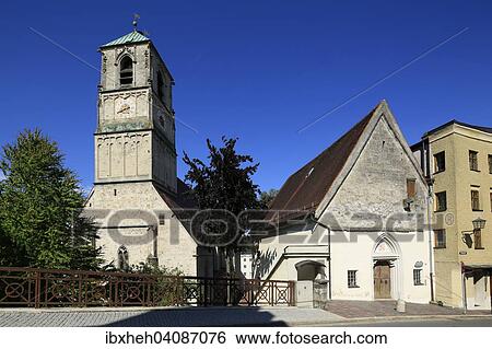 Parish Church of St. James and Double Church, Wasserburg am Inn, Upper Bavaria, Bavaria, Germany, Europe View Large Photo Image Stock Photograph - Parish Church of St. James and Double Church, Wasserburg am Inn, Upper Bavaria, Bavaria, Germany, Europe. Fotosearch
