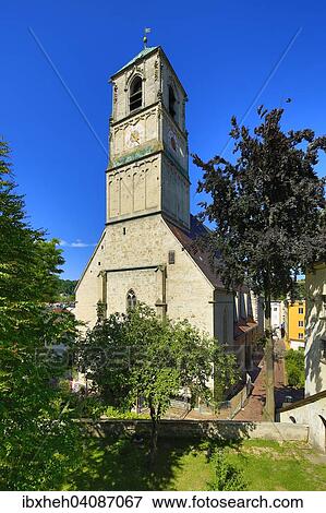 Parish Church of St. James, Wasserburg am Inn, Upper Bavaria, Bavaria, Germany, Europe View Large Photo Image Stock Photo - Parish Church of St. James, Wasserburg am Inn, Upper Bavaria, Bavaria, Germany, Europe. Fotosearch
