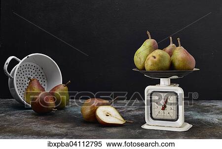 Pears on a scale View Large Photo Image Stock Photography - Pears on a scale. Fotosearch