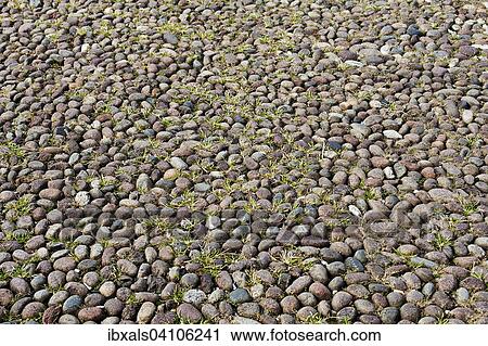 Stock Image - Pebble road. Fotosearch