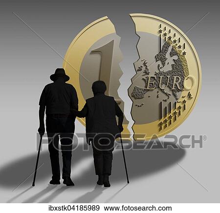 Pensioners and Euro View Large Photo Image Stock Photo - Pensioners and Euro. Fotosearch