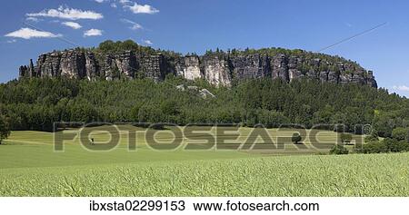 Pfaffenstein low table mountain, Elbe Sandstone Mountains, Saxony, Germany, Europe View Large Photo Image Stock Image - Pfaffenstein low table mountain, Elbe Sandstone Mountains, Saxony, Germany, Europe. Fotosearch