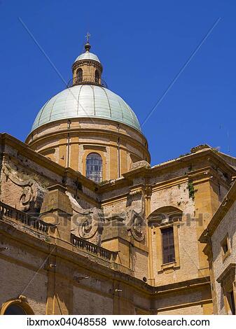 Piazza Armerina Cathedral in Piazza Duomo, Piazza Armerina, Province of Enna, Sicily, Italy, Europe View Large Photo Image Stock Photo - Piazza Armerina Cathedral in Piazza Duomo, Piazza Armerina, Province of Enna, Sicily, Italy, Europe. Fotosearch