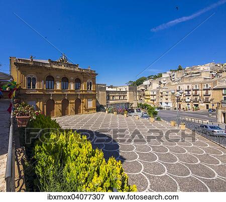 Piazza Umberto I, Piazza Armerina, Province of Enna, Sicily, Italy, Europe View Large Photo Image Stock Photo - Piazza Umberto I, Piazza Armerina, Province of Enna, Sicily, Italy, Europe. Fotosearch