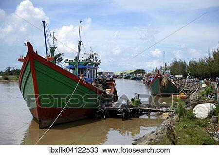 Stock Image - Port, Banda Aceh, Indonesia, Asia. Fotosearch