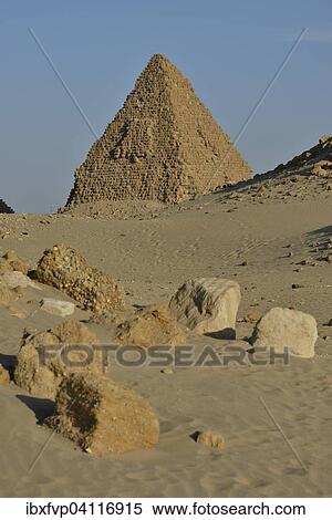 Pyramid in Nuri, Northern, Nubia, Sudan, Africa View Large Photo Image Stock Photography - Pyramid in Nuri, Northern, Nubia, Sudan, Africa. Fotosearch