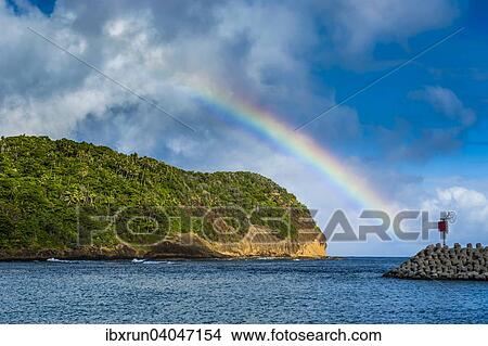 Rainbow above an islet off Ofu Island, Manu‘a Group, Samoan Islands, American Samoa, Oceania View Large Photo Image Picture - Rainbow above an islet off Ofu Island, Manu‘a Group, Samoan Islands, American Samoa, Oceania. Fotosearch