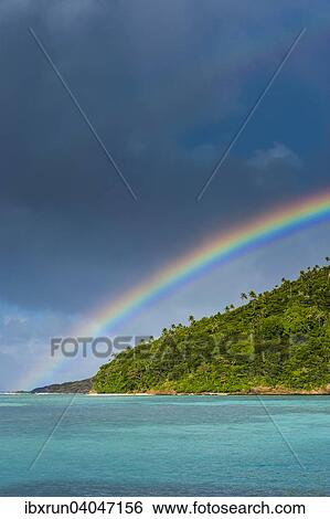 Rainbow above Ofu Island, Manu‘a Group, Samoan Islands, American Samoa, Oceania View Large Photo Image Stock Photograph - Rainbow above Ofu Island, Manu‘a Group, Samoan Islands, American Samoa, Oceania. Fotosearch
