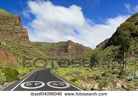 Road through the Barranco de Guayadeque canyon near Aguimes, Gran Canaria, Canary Islands, Spain, Europe View Large Photo Image Stock Photograph - Road through the Barranco de Guayadeque canyon near Aguimes, Gran Canaria, Canary Islands, Spain, Europe. Fotosearch