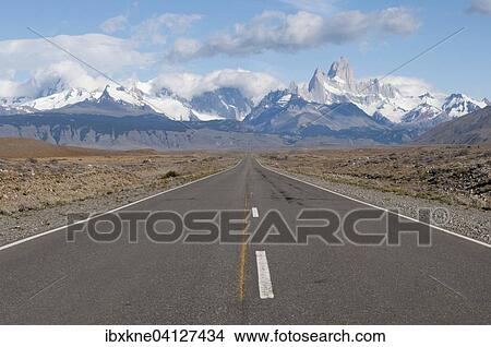 Road to Mount Fitz Roy, Argentina, South America View Large Photo Image Picture - Road to Mount Fitz Roy, Argentina, South America. Fotosearch