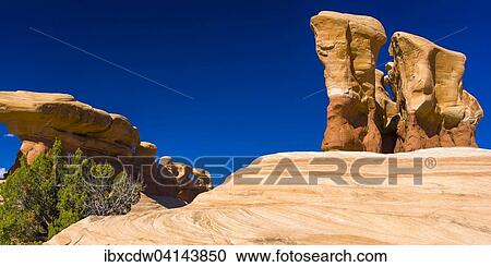 Rock formation, Devil's Garden, Hole in the Rock Road, Grand Staircase-Escalante National Monument, Utah, USA View Large Photo Image Stock Image - Rock formation, Devil's Garden, Hole in the Rock Road, Grand Staircase-Escalante National Monument, Utah, USA. Fotosearch