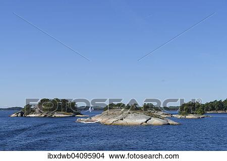 Rocks in the Baltic Sea, small archipelago, Osteraker, Archipelago, Sweden, Europe View Large Photo Image Picture - Rocks in the Baltic Sea, small archipelago, Osteraker, Archipelago, Sweden, Europe. Fotosearch