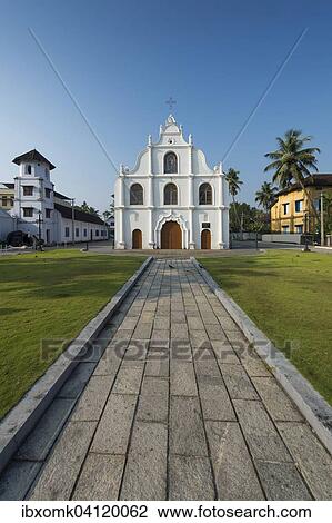 Roman Catholic Church of Our Lady of Hope, one of the oldest churches in Portuguese Vypeen, Kochi, Kerala, India, Asia View Large Photo Image Stock Image - Roman Catholic Church of Our Lady of Hope, one of the oldest churches in Portuguese Vypeen, Kochi, Kerala, India, Asia. Fotosearch