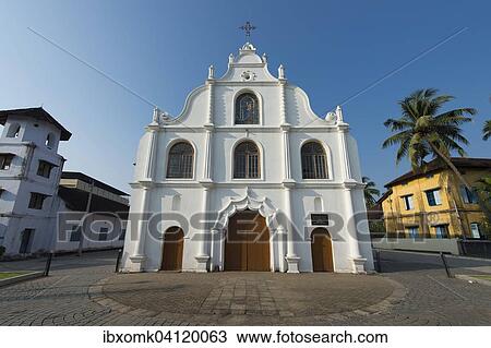 Roman Catholic Church of Our Lady of Hope, one of the oldest churches in Portuguese Vypeen, Kochi, Kerala, India, Asia View Large Photo Image Stock Image - Roman Catholic Church of Our Lady of Hope, one of the oldest churches in Portuguese Vypeen, Kochi, Kerala, India, Asia. Fotosearch