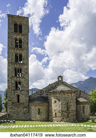 Romanesque church of Sant Climent de Taull, Unesco World Heritage Site, Vall de Boi, Taull, Catalonia, Spain, Europe View Large Photo Image Stock Photo - Romanesque church of Sant Climent de Taull, Unesco World Heritage Site, Vall de Boi, Taull, Catalonia, Spain, Europe. Fotosearch