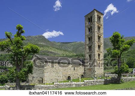 Romanesque church of Sant Climent de Taull, Unesco World Heritage Site, Vall de Boi, Taull, Catalonia, Spain, Europe View Large Photo Image Stock Photograph - Romanesque church of Sant Climent de Taull, Unesco World Heritage Site, Vall de Boi, Taull, Catalonia, Spain, Europe. Fotosearch