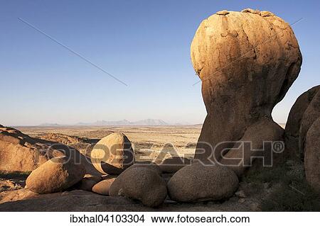 Round rocks in the evening light, Bushman Paradise, Spitzkoppe, Namibia, Africa View Large Photo Image Picture - Round rocks in the evening light, Bushman Paradise, Spitzkoppe, Namibia, Africa. Fotosearch