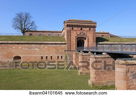 Royal Bavarian fortress Germersheim, Weissenburger Tor, Germersheim, Rhineland-Palatinate, Germany, Europe View Large Photo Image Stock Photography - Royal Bavarian fortress Germersheim, Weissenburger Tor, Germersheim, Rhineland-Palatinate, Germany, Europe. Fotosearch