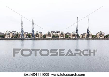 Royal Victoria Dock on the River Thames, London, England, United Kingdom, Europe View Large Photo Image Stock Photo - Royal Victoria Dock on the River Thames, London, England, United Kingdom, Europe. Fotosearch