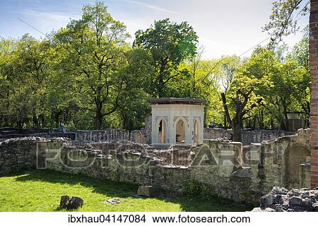 Ruins of the Dominican convent Domonkos kolostor, Margaret Island, Budapest, Hungary, Europe View Large Photo Image Picture - Ruins of the Dominican convent Domonkos kolostor, Margaret Island, Budapest, Hungary, Europe. Fotosearch
