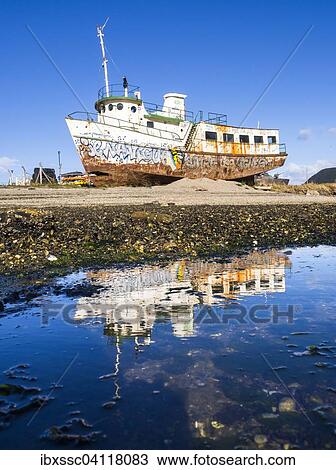Rusty ship in the port of Ushuaia, Beagle Channel, Tierra del Fuego, Patagonia, Argentina, South America View Large Photo Image Stock Image - Rusty ship in the port of Ushuaia, Beagle Channel, Tierra del Fuego, Patagonia, Argentina, South America. Fotosearch