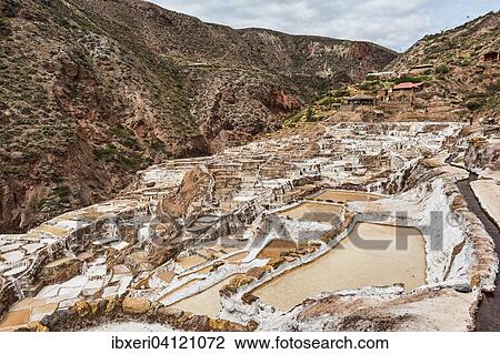 Salines in the Sacred Valley of the Incas on the Urubamba, near Maras, Peru, South America View Large Photo Image Stock Image - Salines in the Sacred Valley of the Incas on the Urubamba, near Maras, Peru, South America. Fotosearch