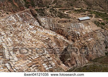 Saltworks in the Sacred Valley of the Incas on the Urubamba, near Maras, Peru, South America View Large Photo Image Stock Photography - Saltworks in the Sacred Valley of the Incas on the Urubamba, near Maras, Peru, South America. Fotosearch