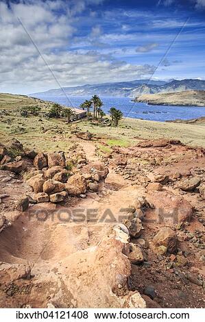 Sao Lourenco trail on the east coast, near Canical, Madeira, Portugal, Europe View Large Photo Image Stock Photo - Sao Lourenco trail on the east coast, near Canical, Madeira, Portugal, Europe. Fotosearch