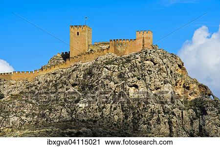 Sax castle, Castillo de Sax, on a hill, Sax, Province of Alicante, Spain, Europe View Large Photo Image Stock Image - Sax castle, Castillo de Sax, on a hill, Sax, Province of Alicante, Spain, Europe. Fotosearch