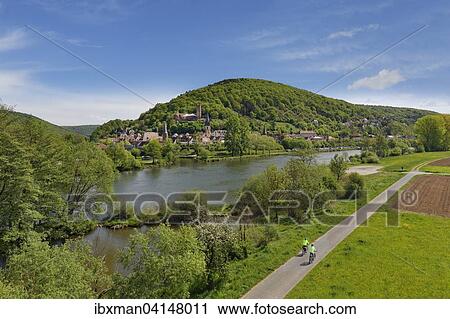 Scherenburg Castle ruins, Gemunden am Main, Spessart, Mainfranken, Lower Franconia, Franconia, Bavaria, Germany, Europe View Large Photo Image Stock Image - Scherenburg Castle ruins, Gemunden am Main, Spessart, Mainfranken, Lower Franconia, Franconia, Bavaria, Germany, Europe. Fotosearch