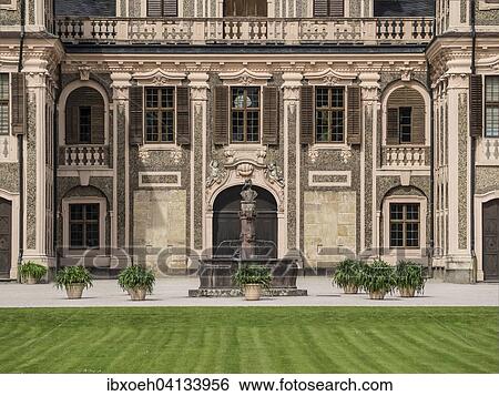 Schloss Favorite castle, Rastatt, Baden-Wurttemberg, Germany, Europe View Large Photo Image Stock Photograph - Schloss Favorite castle, Rastatt, Baden-Wurttemberg, Germany, Europe. Fotosearch