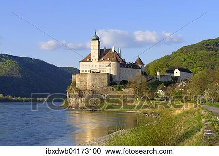 Schloss Schonbuhel overlooking the Danube, Schonbuhel-Aggsbach, Lower Austria, Austria, Europe View Large Photo Image Stock Image - Schloss Schonbuhel overlooking the Danube, Schonbuhel-Aggsbach, Lower Austria, Austria, Europe. Fotosearch