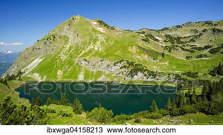 Seealpsee and Seekopfel, 1919m, Allgau Alps, Allgau, Bavaria, Germany, Europe View Large Photo Image Stock Image - Seealpsee and Seekopfel, 1919m, Allgau Alps, Allgau, Bavaria, Germany, Europe. Fotosearch