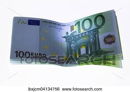 Several one hundred euro bills, notes View Large Photo Image Stock Photograph - Several one hundred euro bills, notes. Fotosearch
