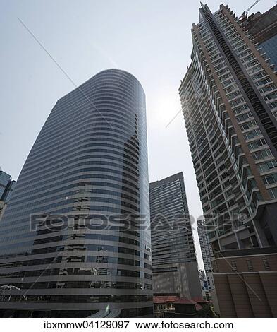 Skyscraper, Siam Road, Bangkok, Thailand, Asia View Large Photo Image Stock Photo - Skyscraper, Siam Road, Bangkok, Thailand, Asia. Fotosearch
