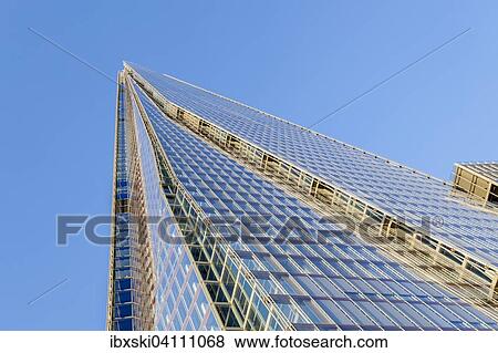 Skyscraper The Shard, Southwark, South Bank, London, England, United Kingdom, Europe View Large Photo Image Stock Photo - Skyscraper The Shard, Southwark, South Bank, London, England, United Kingdom, Europe. Fotosearch
