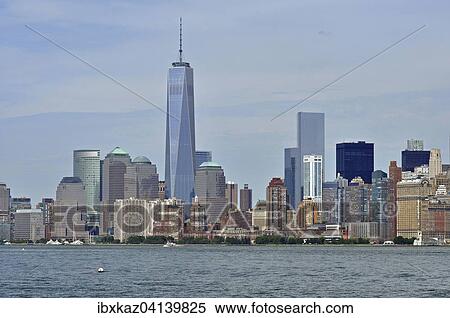 South Manhattan with newly completed Freedom Tower, Manhattan, New York City, New York, USA View Large Photo Image Stock Photography - South Manhattan with newly completed Freedom Tower, Manhattan, New York City, New York, USA. Fotosearch