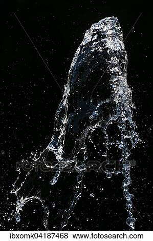 Splashing water View Large Photo Image Stock Photo - Splashing water. Fotosearch