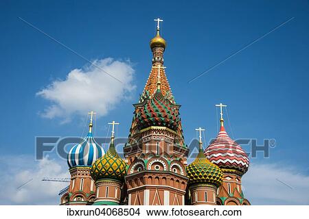 St. Basil´s cathedral on the red square, Moscow, Russia, Europe View Large Photo Image Picture - St. Basil´s cathedral on the red square, Moscow, Russia, Europe. Fotosearch
