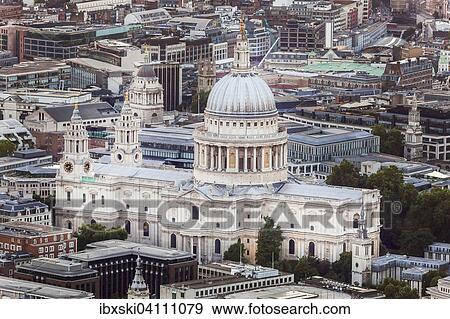 Stock Photo - St. Paul's Cathedral, London, England, United Kingdom, Europe. Fotosearch