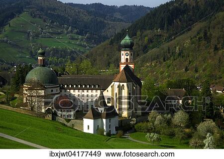 St. Trudpert's Abbey, Munstertal, Black Forest, Baden-Wurttemberg, Germany, Europe View Large Photo Image Stock Photo - St. Trudpert's Abbey, Munstertal, Black Forest, Baden-Wurttemberg, Germany, Europe. Fotosearch