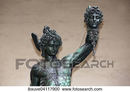 Statue of Perseus with the Head of Medusa, Piazza della Signoria, UNESCO World Heritage Site, historic centre, Florence, Tuscany, Italy, Europe View Large Photo Image Stock Image - Statue of Perseus with the Head of Medusa, Piazza della Signoria, UNESCO World Heritage Site, historic centre, Florence, Tuscany, Italy, Europe. Fotosearch